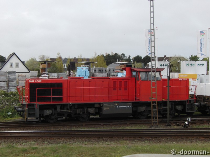 Baureihen/Diesel/G 1206/Vossloh 1001022 B - Cfl 1509